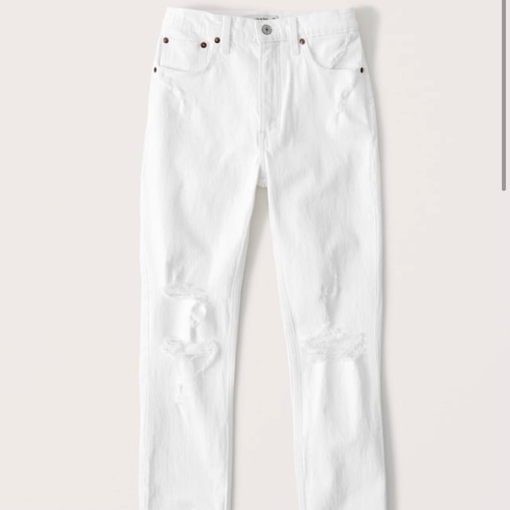 Abercrombie curve love high rise jeans | size 27W
